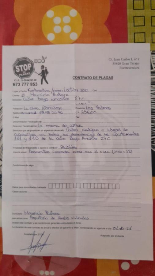 Casa vacanze Fuerteventura Calle Bajo Amarillo 27-c *